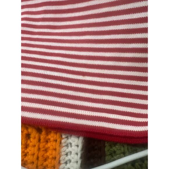 Salvatore Ferragamo Women’s 2 PC Preppy Nautical Striped Skirt Set L-XL - Picture 9 of 13